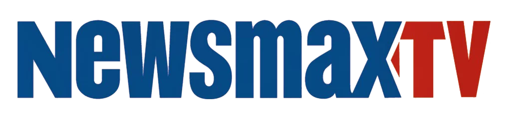News Max TV blue and red logo