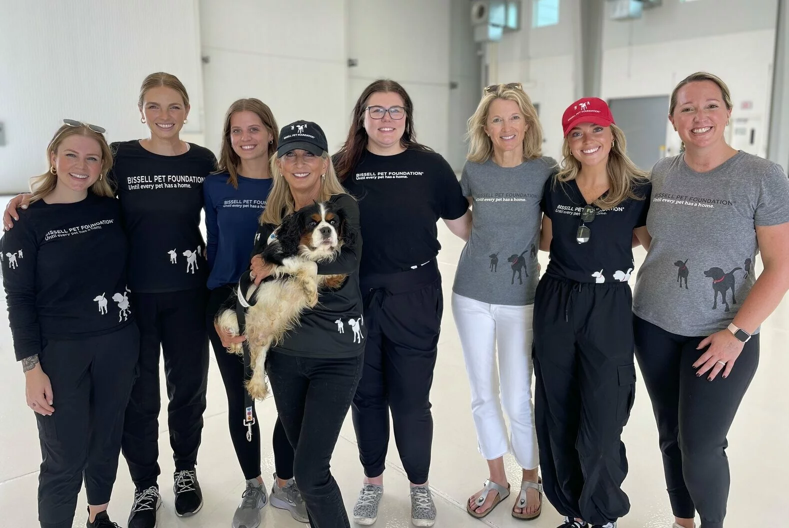 Some of the BISSELL Pet Foundation team members